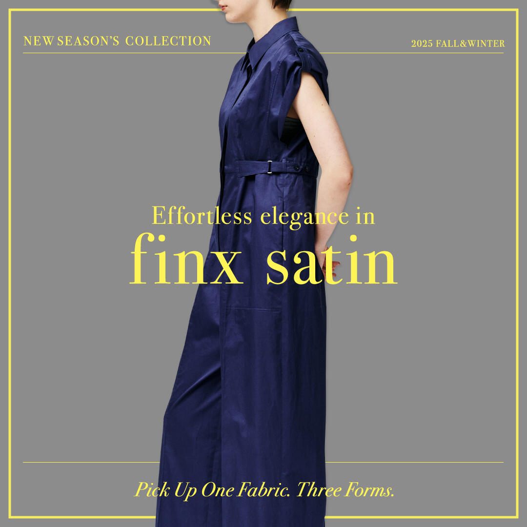   Effortless elegance in finx satin