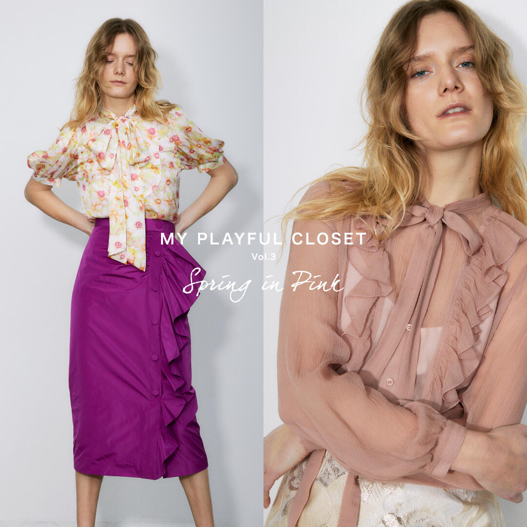MY PLAYFUL CLOSET 2025 S/S Vol.3 Spring in Pink