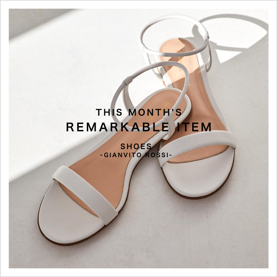 THIS MONTH'S REMARKABLE ITEM 22SS SHOES GIANVITO ROSSI