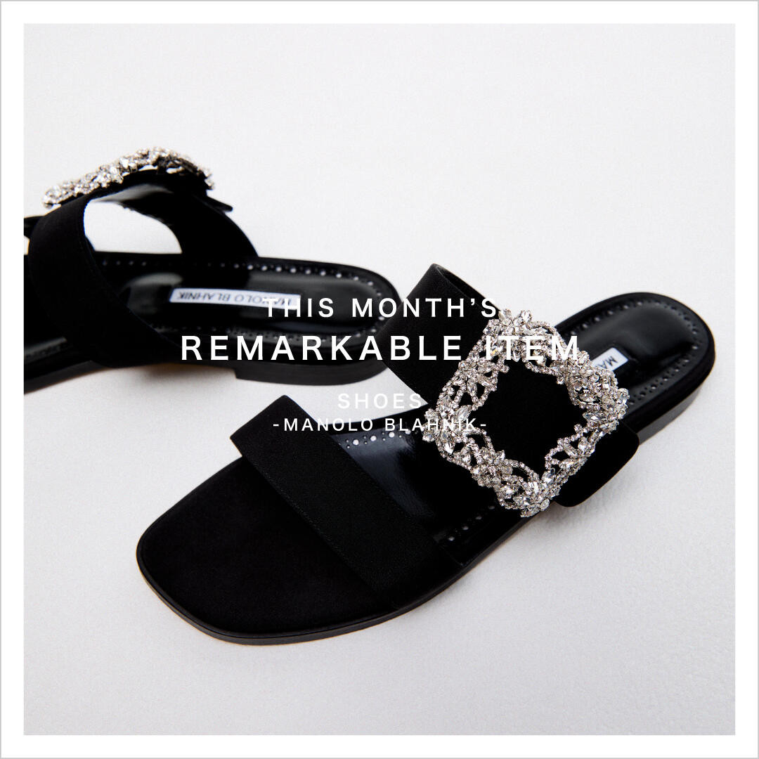THIS MONTH'S REMARKABLE ITEM 2024 S/S Vol.4 SHOES －MANOLO BLAHNIK－