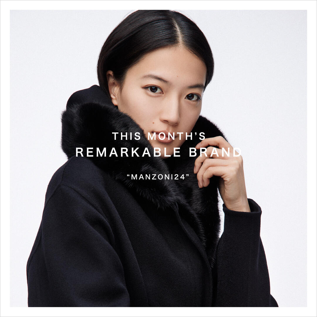 THIS MONTH'S REMARKABLE BRAND 2023 A/W Vol.4 MANZONI24