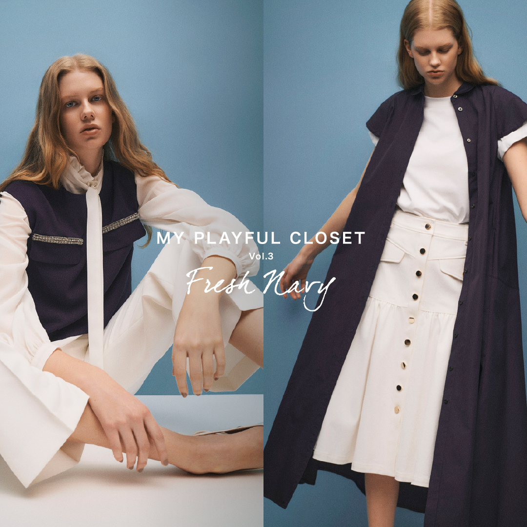 MY PLAYFUL CLOSET SPRING /SUMMER 2026 Vol.3 FRESH NAVY