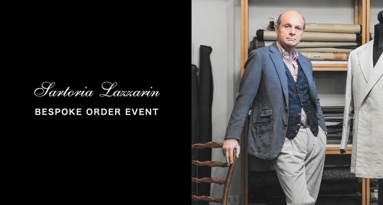SARTORIA LAZZARIN 来日ビスポークイベント