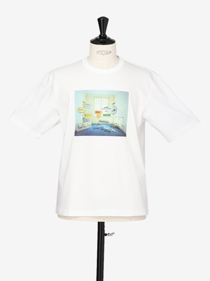 リヴォラ(RIVORA)のプリントTシャツ【世界は小さくない-1826】 CUT&SEWN / カットソー
