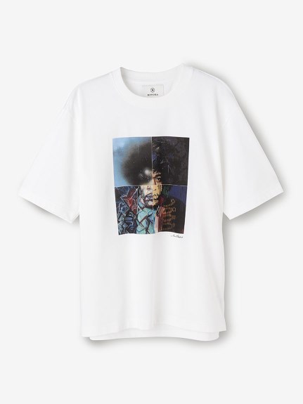 リヴォラのアートTシャツ with Kotaro Hoshiyama【Jimi Hendrix】 CUT&SEWN / カットソー