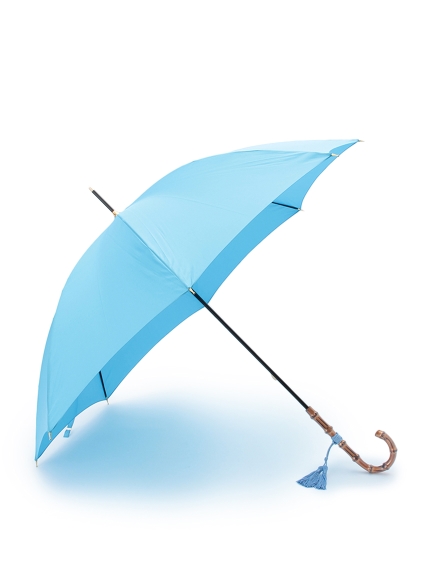 ワカオの【オンラインストア限定】バンブーハンドル ロング 雨傘 UMBRELLA / 傘