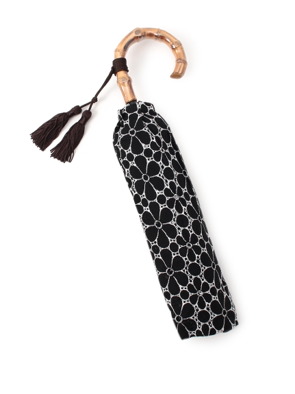 ワカオ(WAKAO)のフラワー刺繍　折り畳み日傘 UMBRELLA / 傘