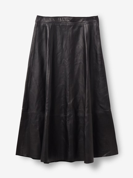 コーのシープレザー プリーツスカート SKIRTS / スカート