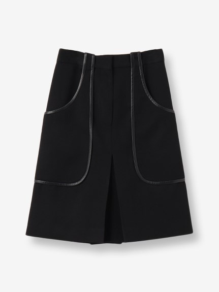ヴィクトリア ベッカムのパイピングスリットスカート SKIRTS / スカート