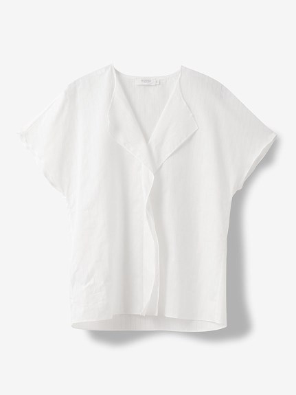 バルバ(BARBA)のイタリアンカラーオーバーサイズシャツ SHIRTS & BLOUSE / シャツ & ブラウス